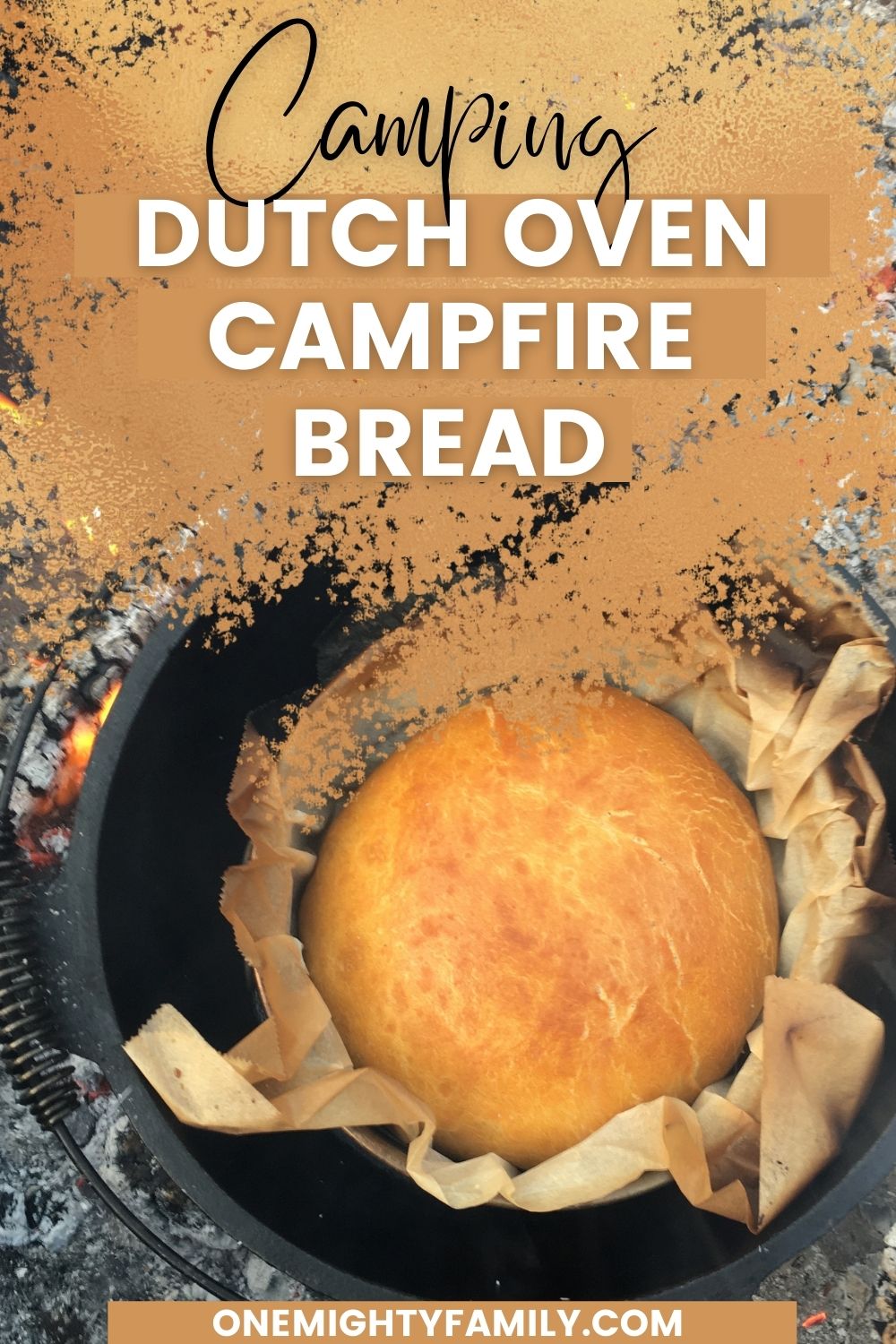 how to make bread in a dutch oven camping