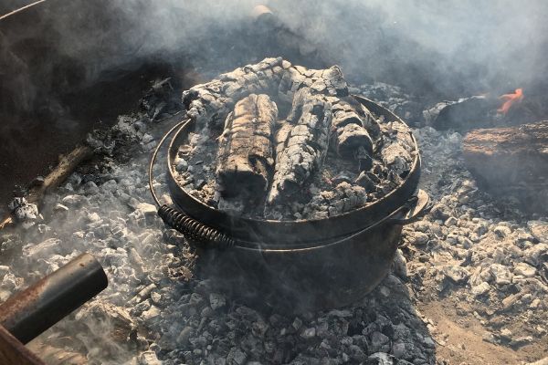 How to Use a Camping Dutch Oven Over an Open Fire